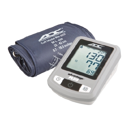Sphygmomanometer Digital Automatic Advantage™ Plus (Fits Arm 22-42cm) Latex Free BP Monitor, 13' to 17' Limb Range by American Diagnostic Corporation  ID 6022N
